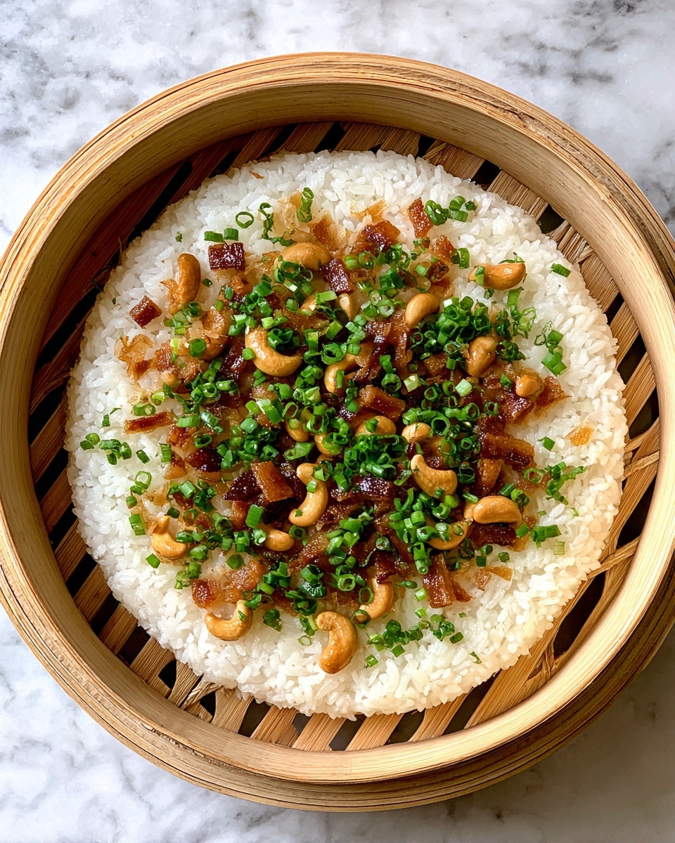 Chinese Savoury Sticky Rice Recipe - Recipe Image