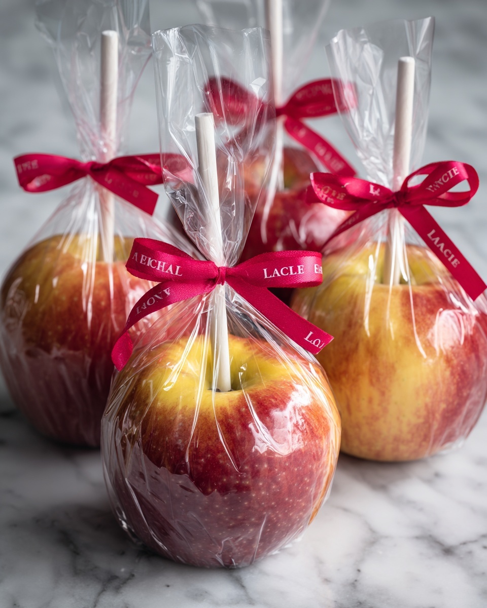 The Best Candy Apple Bags Recipe - Recipe Image