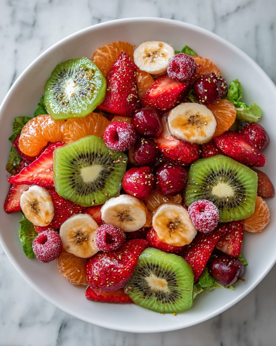 Fresh Fruit Salad with Honey and Mint Recipe - Recipe Image