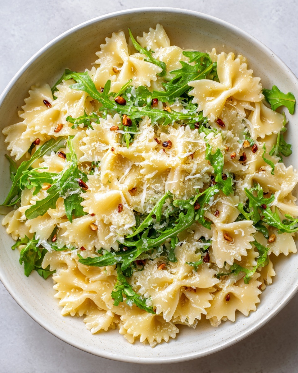 Lemon Basil Parmesan Pasta Salad with White Balsamic Vinaigrette Recipe - Recipe Image