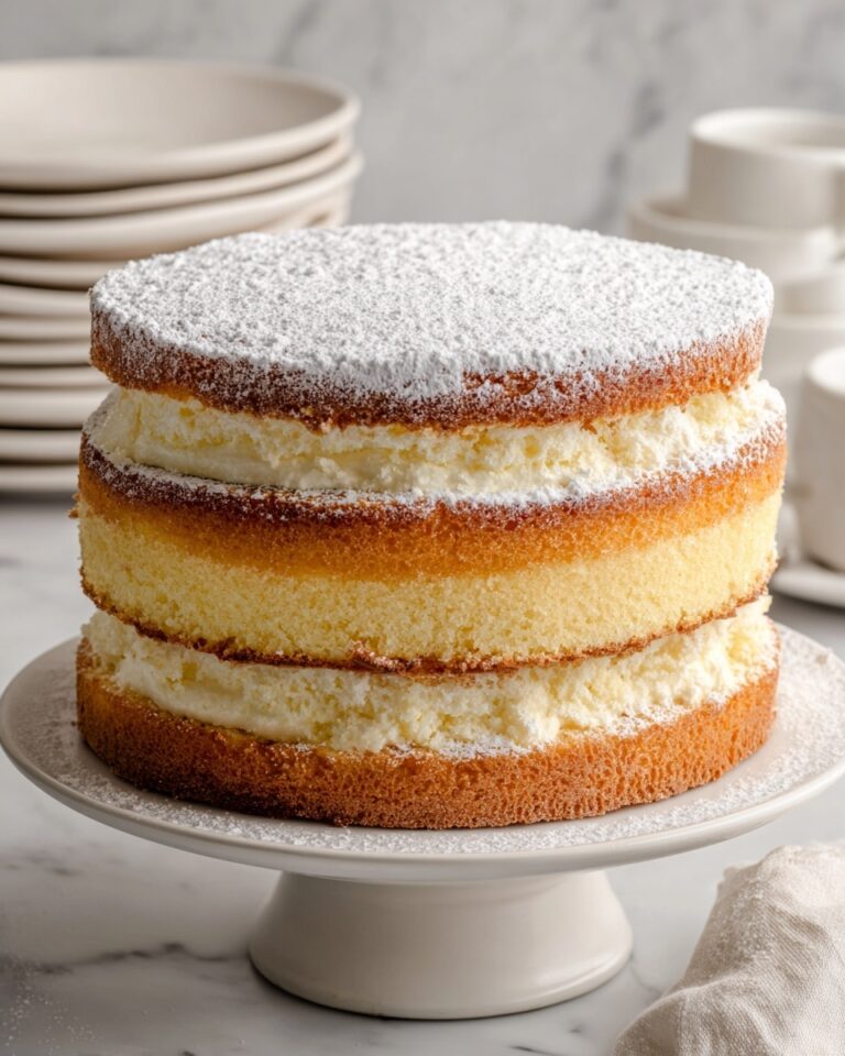 Vanilla Sponge Cake Recipe