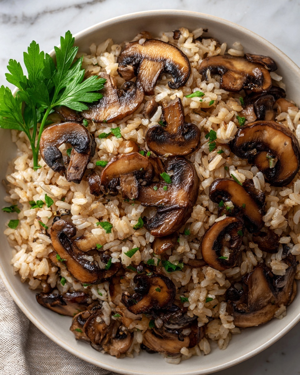 Farro with Wild Mushrooms Recipe - Recipe Image