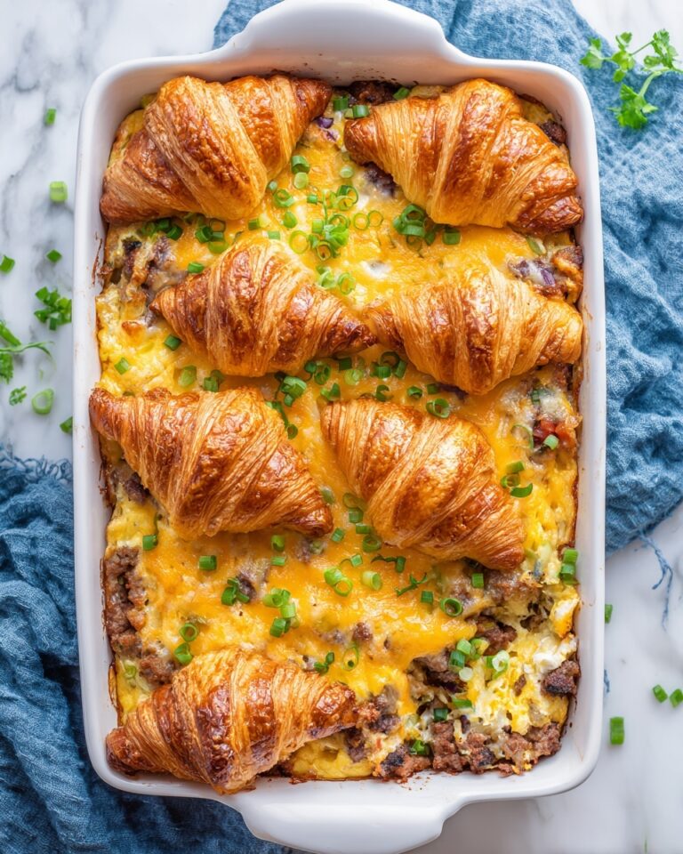 Croissant Breakfast Casserole Recipe