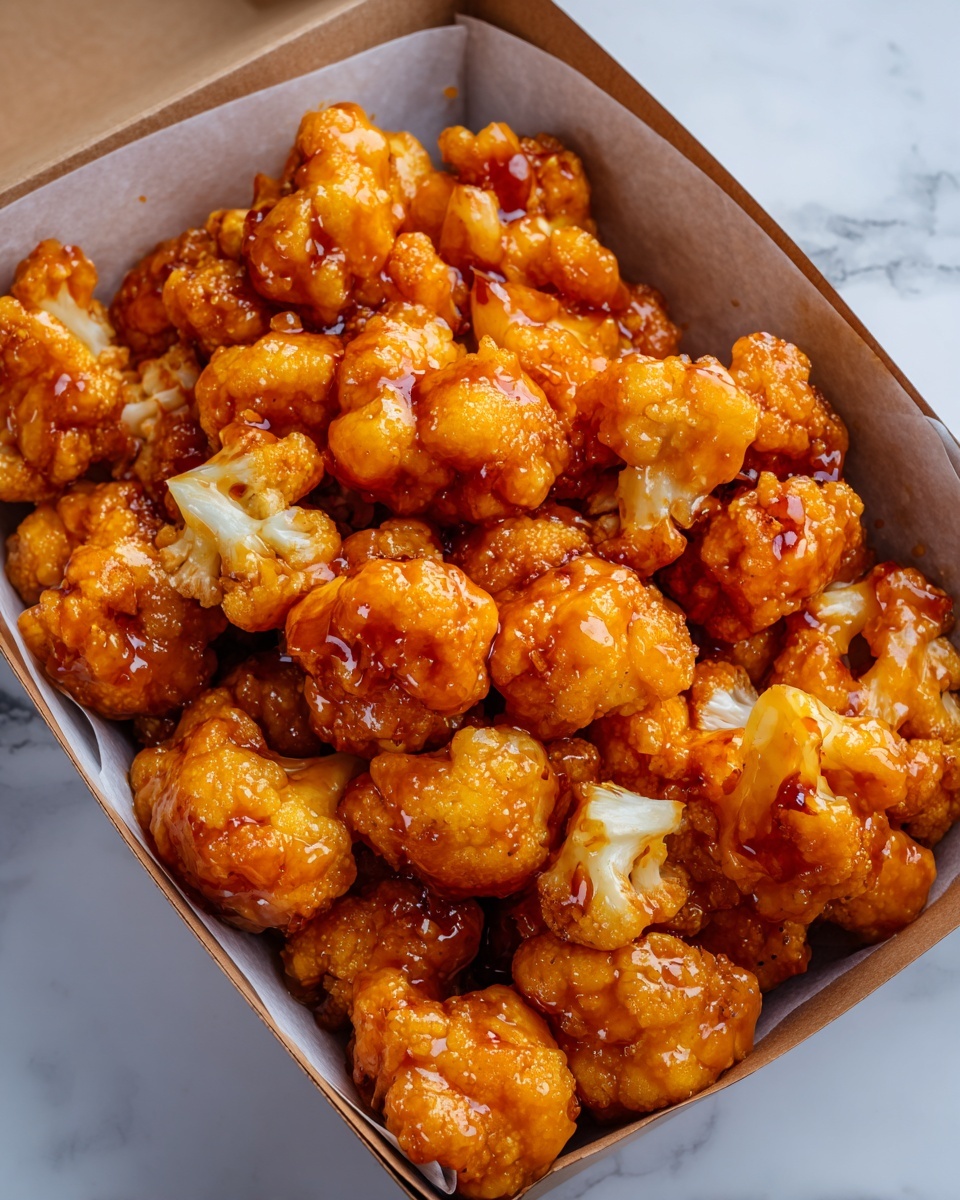 Korean Fried Cauliflower with Spicy Gochujang Sauce Recipe - Recipe Image