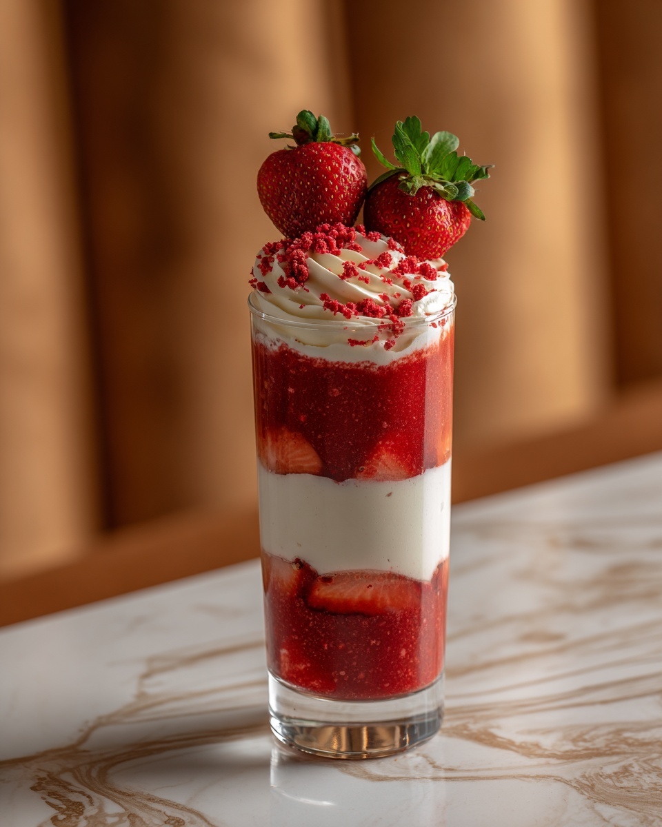 Strawberry Piña Colada Smoothie Recipe - Recipe Image