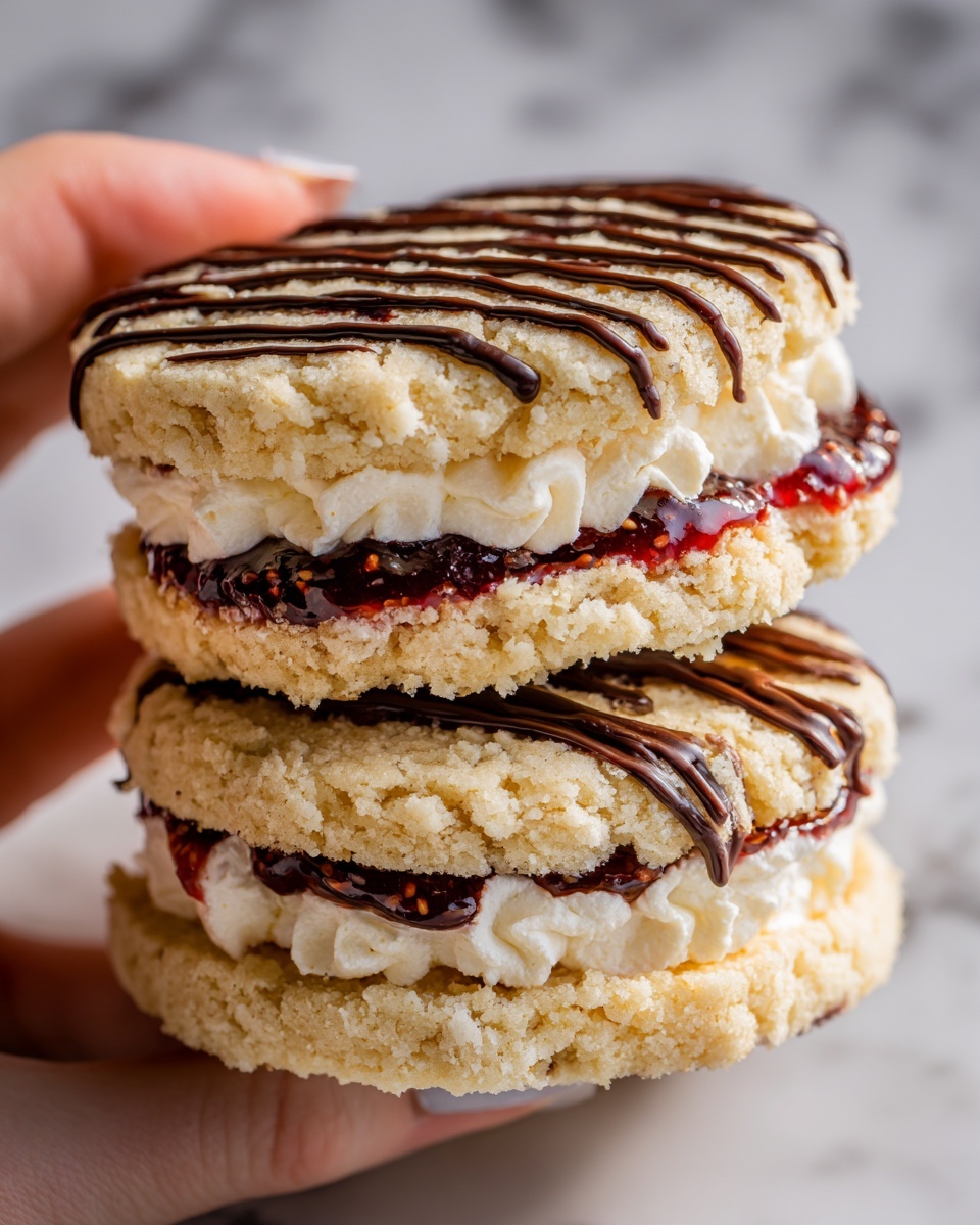 PB and J Stuffed Cookies: The Ultimate Recipe and Baking Guide Recipe - Recipe Image