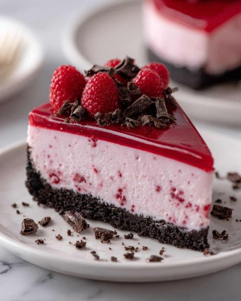 Dark Chocolate Raspberry Cheesecake Recipe