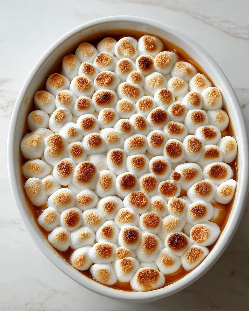 Sweet Potato Casserole with Marshmallow and Streusel Topping Recipe - Recipe Image