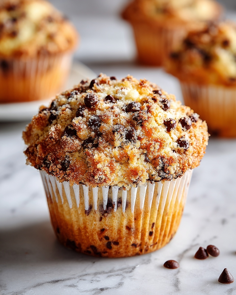 Chocolate Chip Tigernut Flour Muffins Recipe - Recipe Image