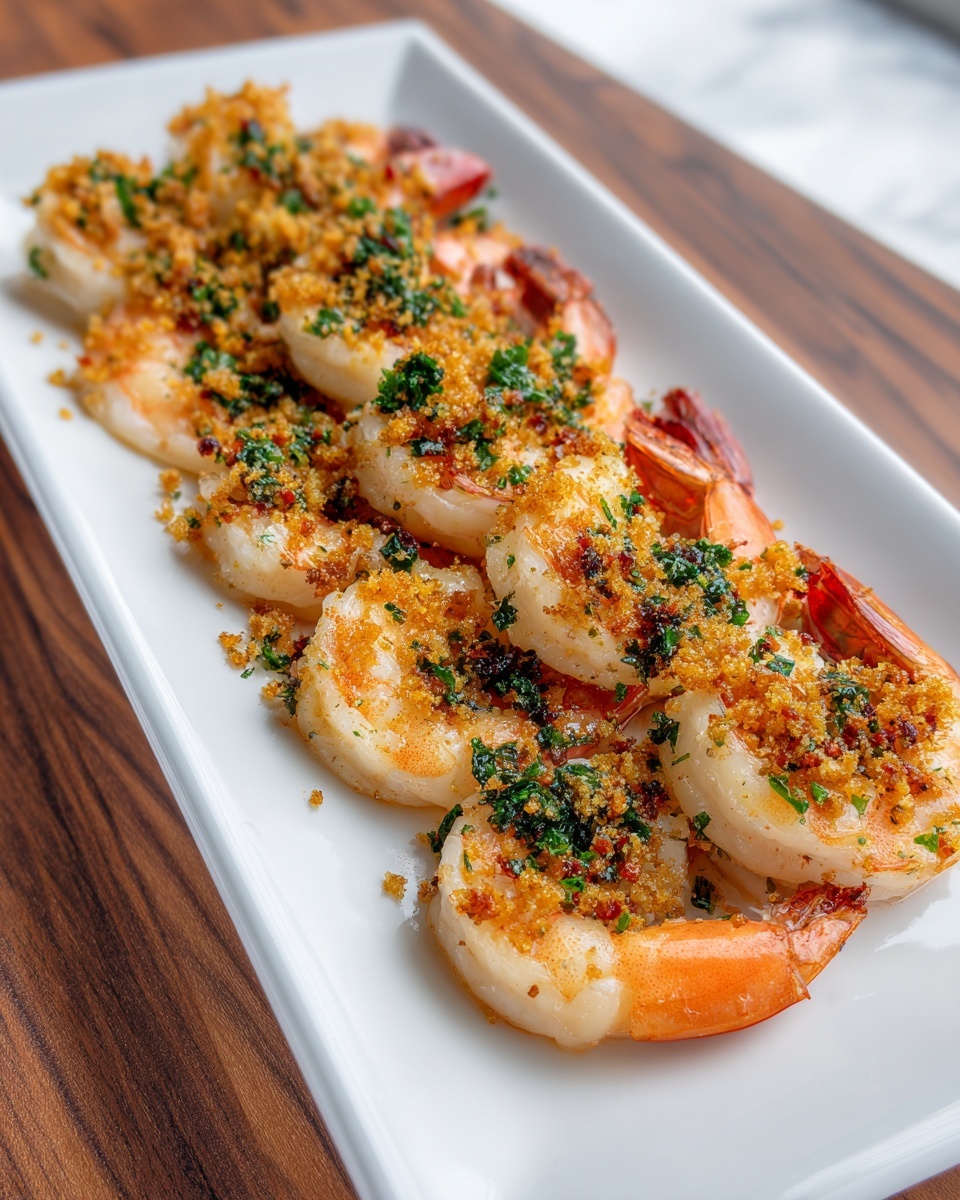 Garlic Parmesan Roasted Shrimp Recipe - Recipe Image
