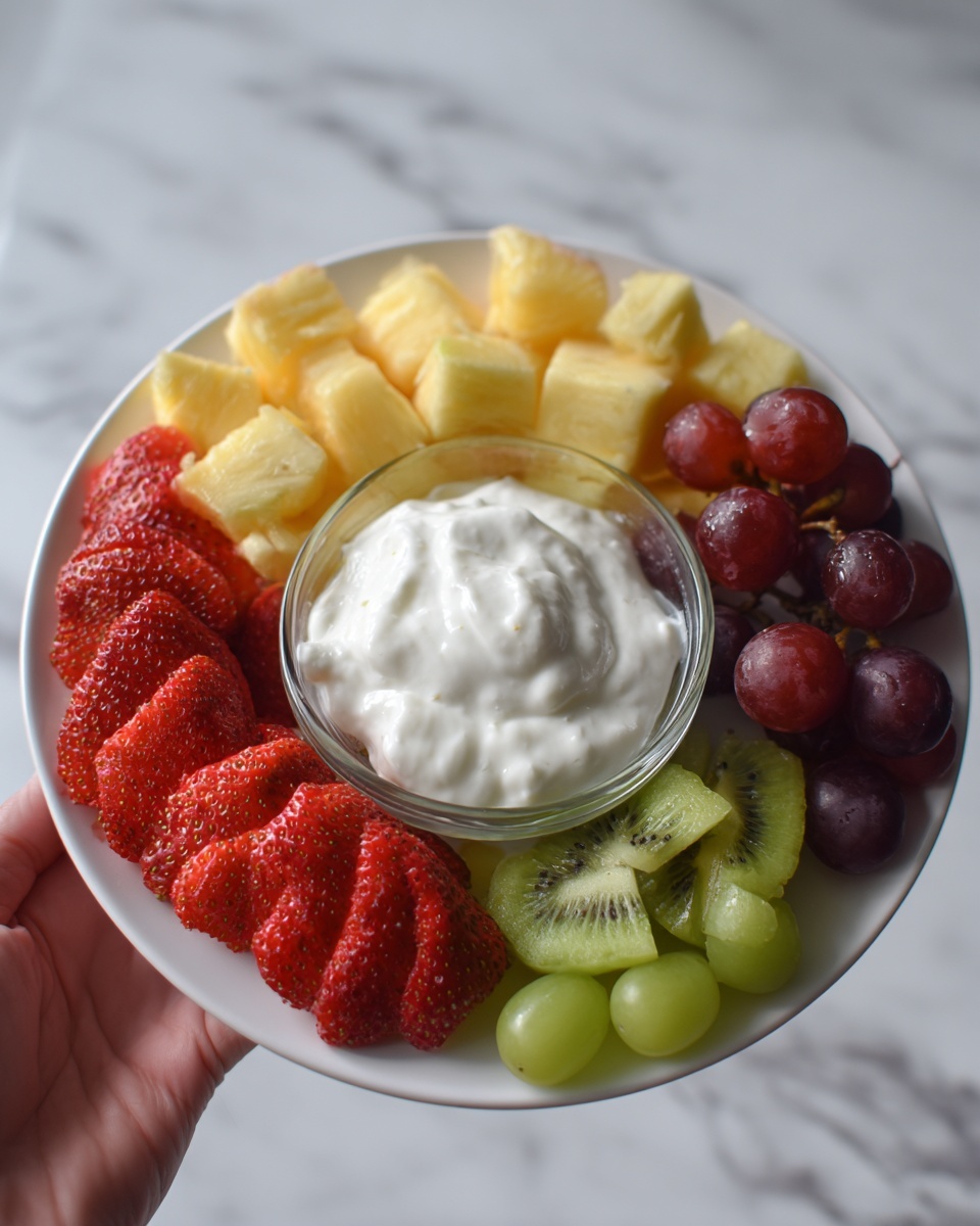 Creamy Fruit Dip Delight Recipe - Recipe Image