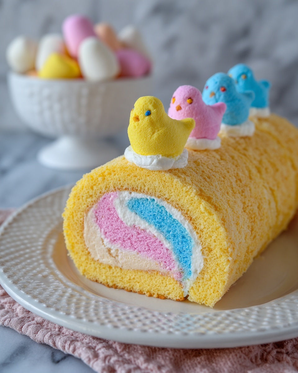 Easter Cake Roll Recipe - Recipe Image