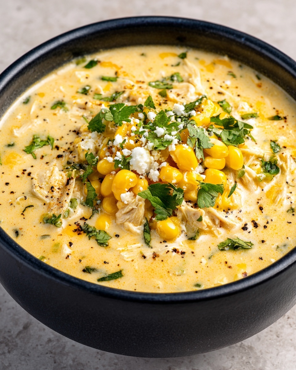 Mexican Street Corn Soup Recipe - Recipe Image