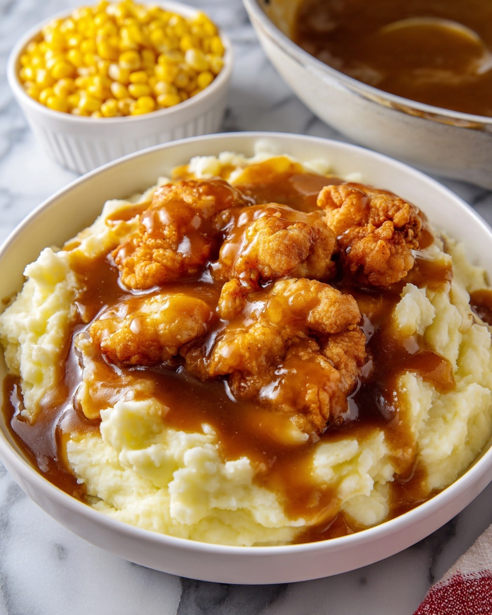 KFC Bowl Casserole Recipe - Recipe Image