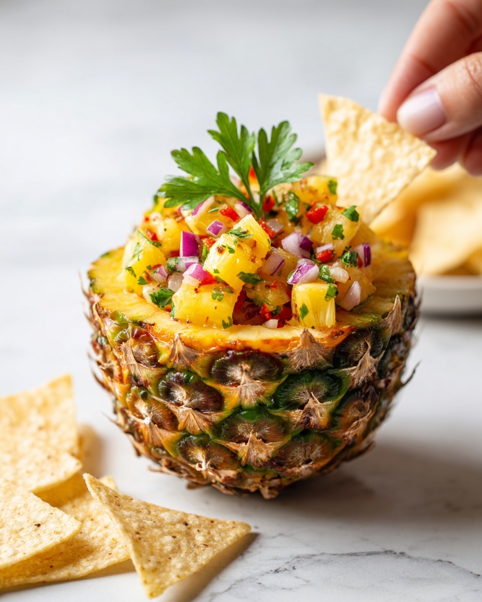 Tropical Pineapple Salsa Recipe - Recipe Image