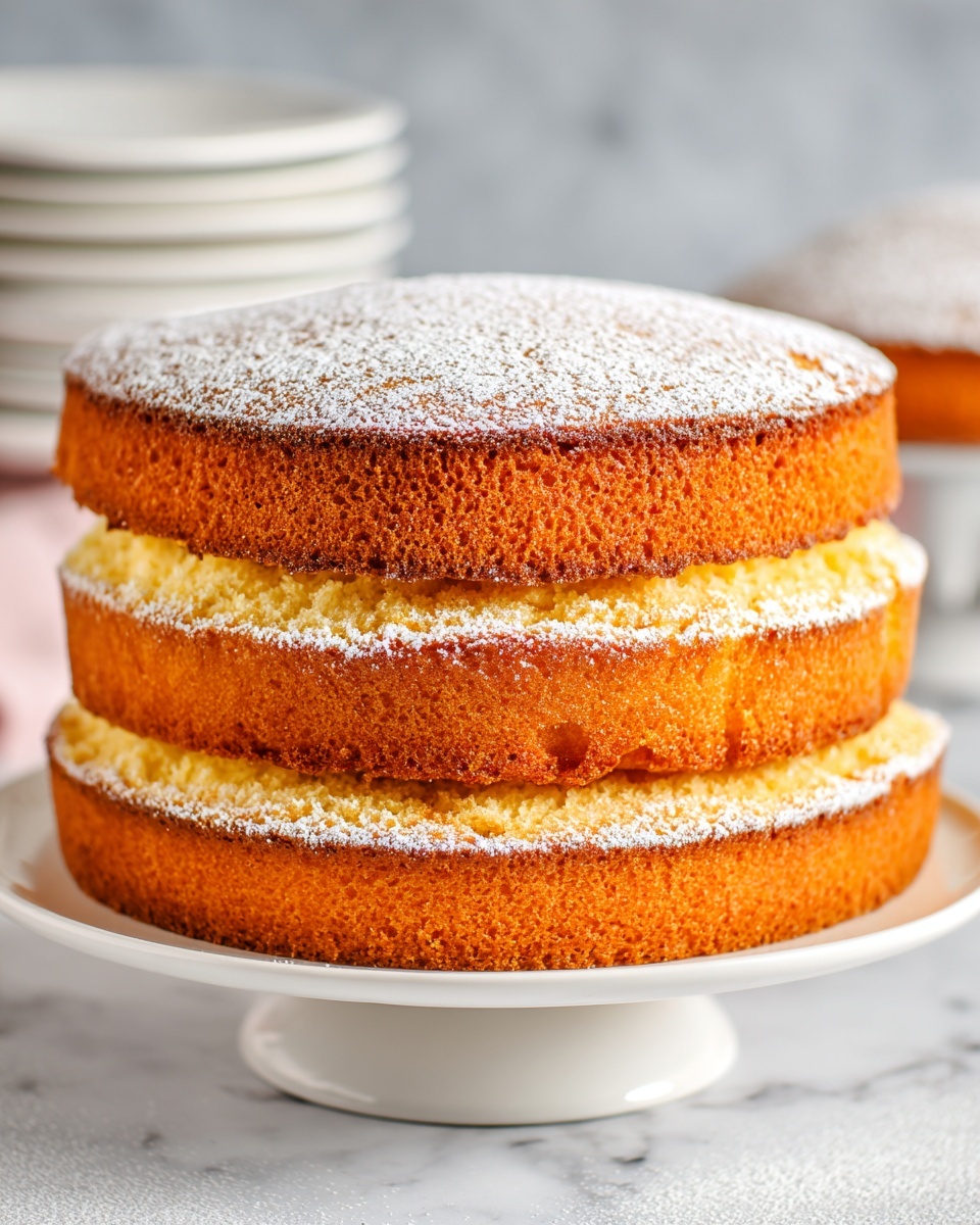Vanilla Sponge Cake Recipe - Recipe Image