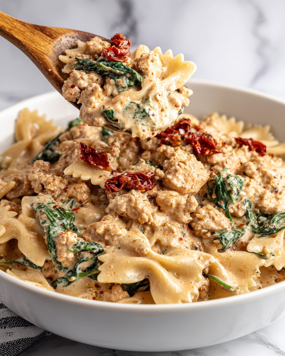 Slow Cooker White Lasagna Soup Recipe - Recipe Image