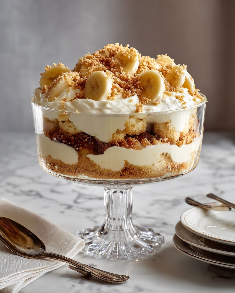 Creamy Keto Sugar-Free Banana Pudding Recipe - Recipe Image