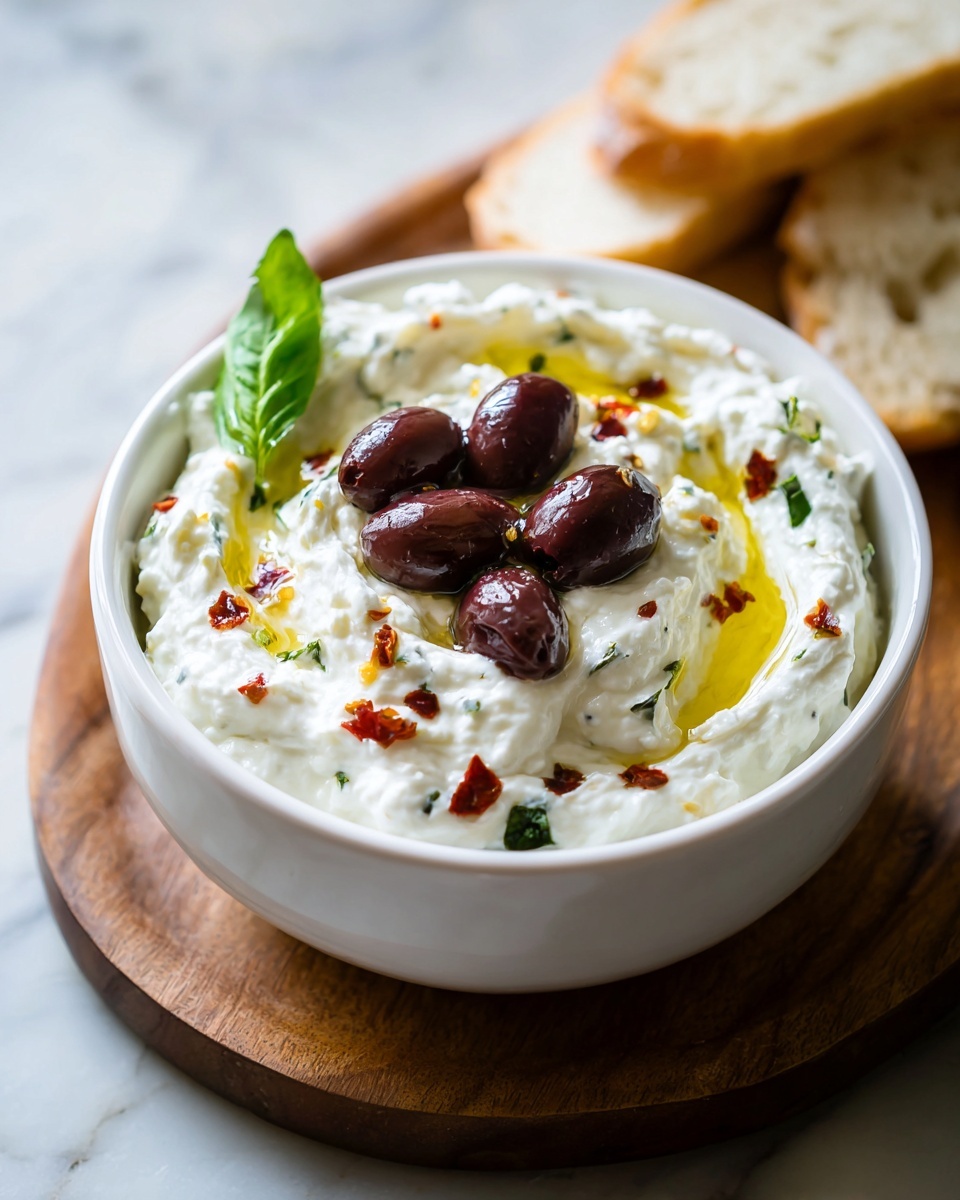 Cream Cheese & Feta Olive Spread Recipe - Recipe Image
