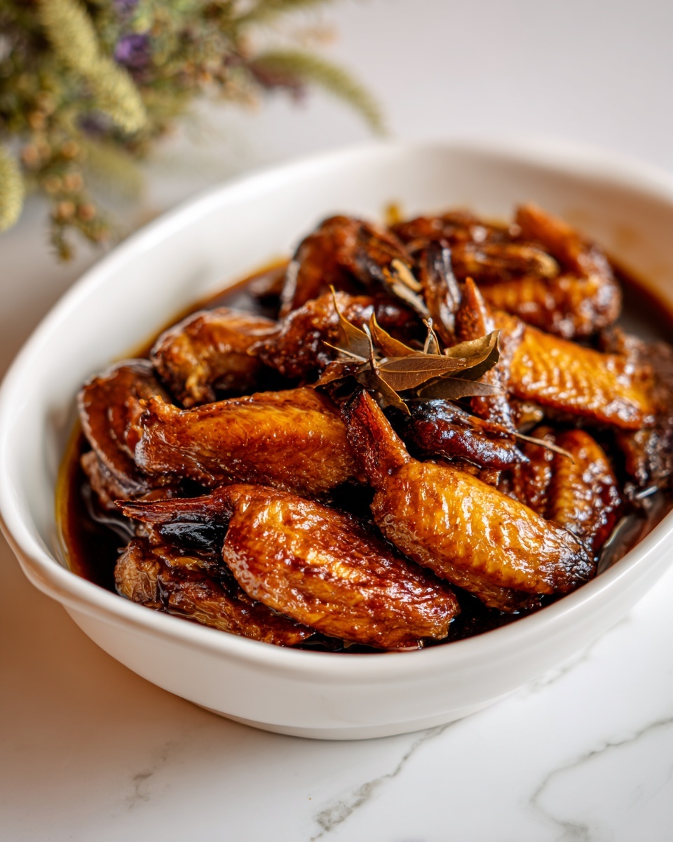 Honey Baked Turkey Wings Recipe - Recipe Image