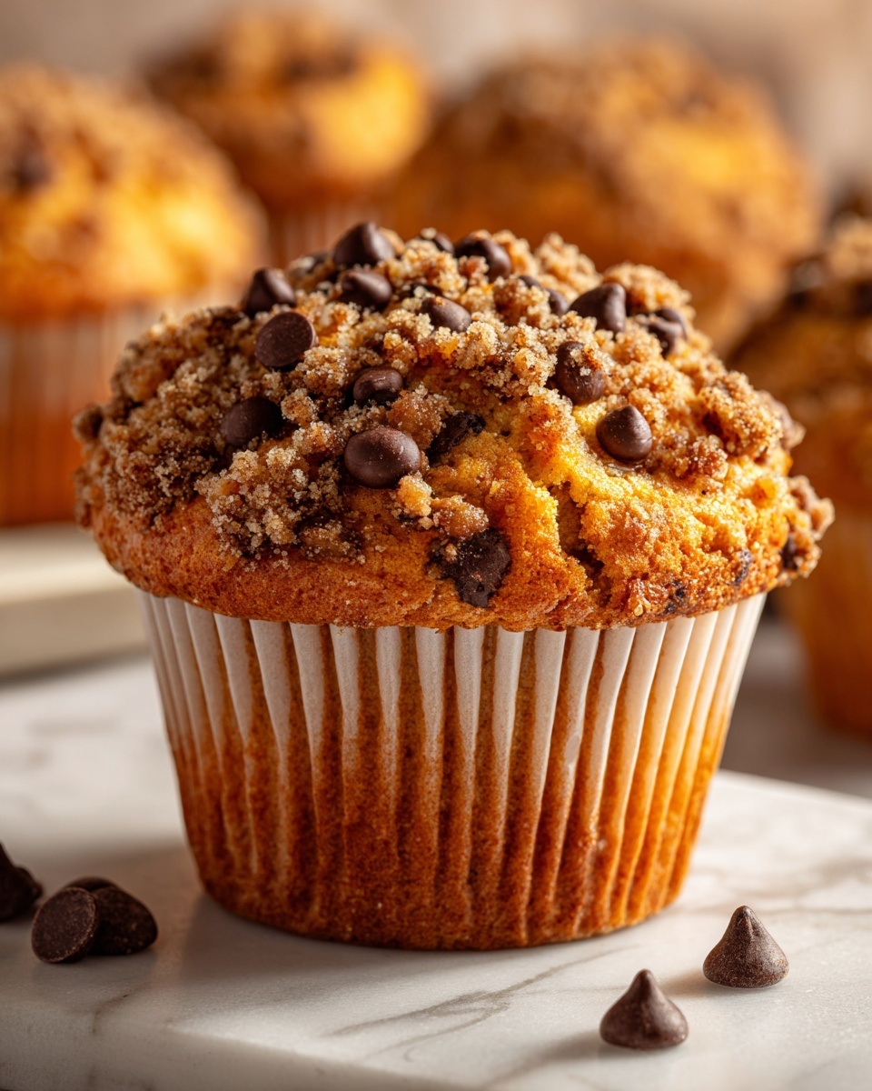 Chocolate Chip Tigernut Flour Muffins Recipe - Recipe Image