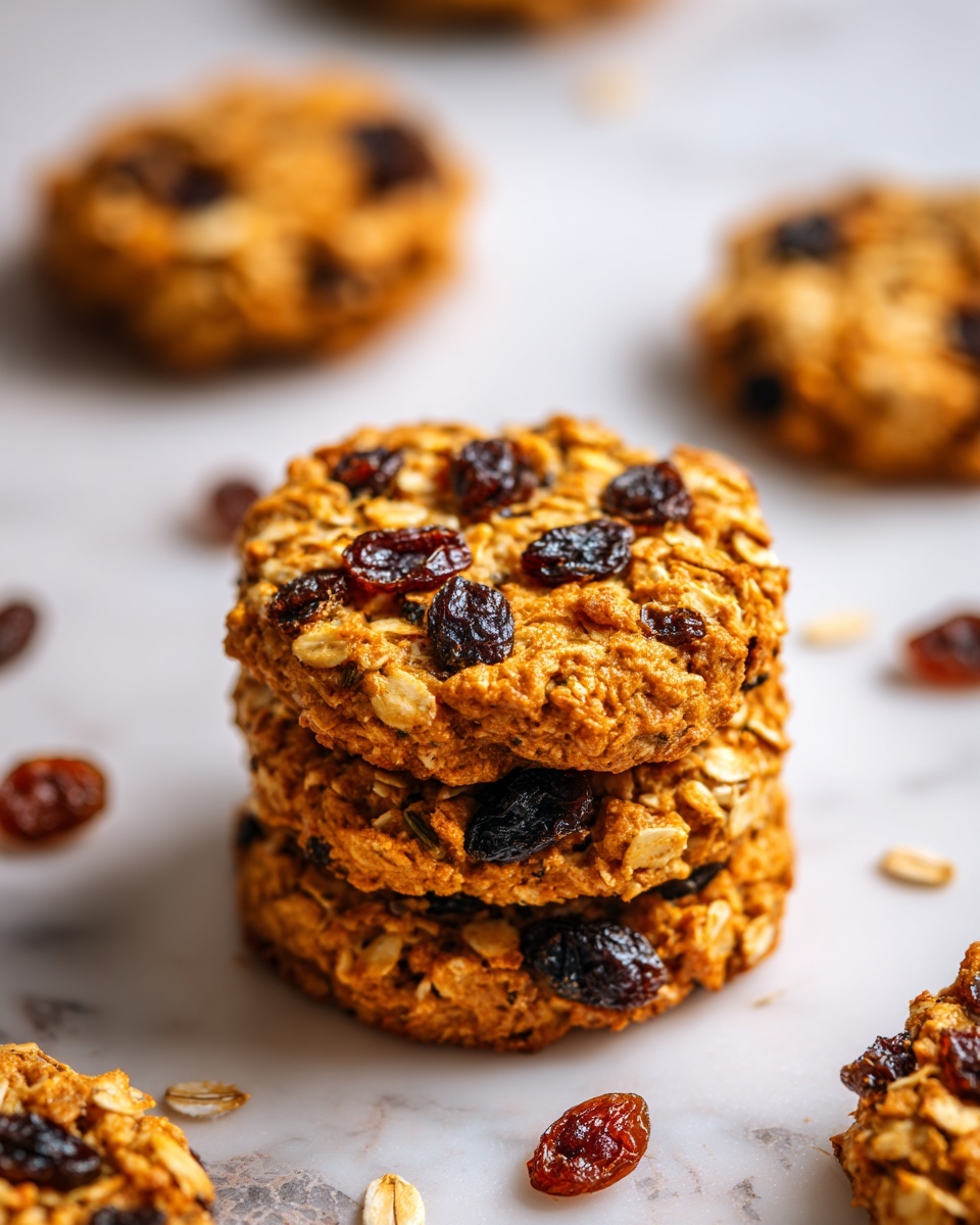 Soft & Chewy Oatmeal Raisin Cookies Recipe - Recipe Image