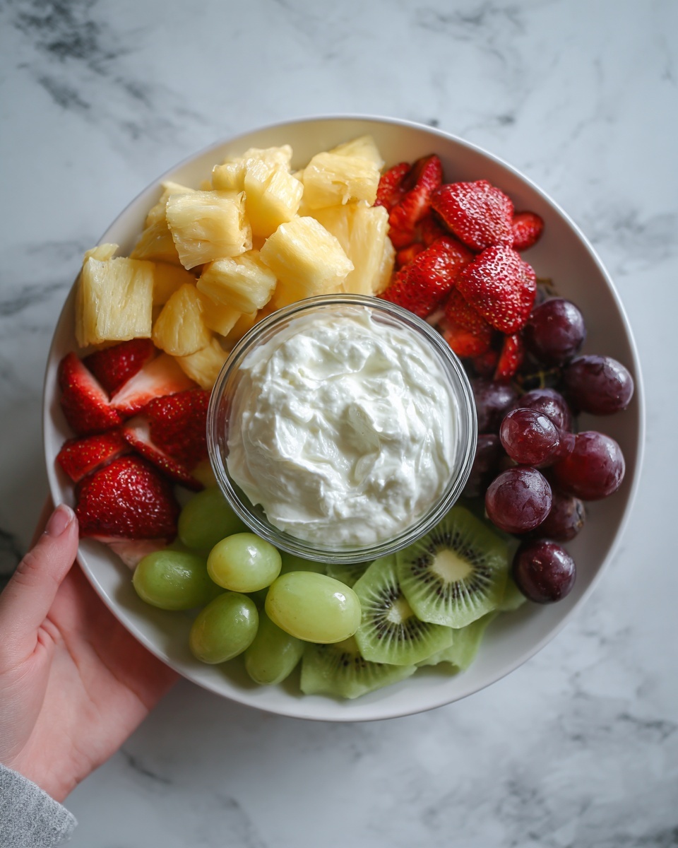 Creamy Fruit Dip Delight Recipe - Recipe Image