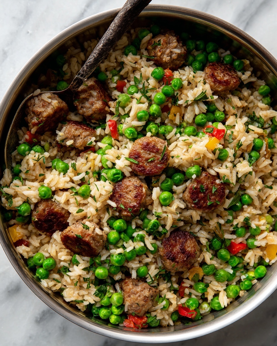 Smoked Sausage and Rice Recipe - Recipe Image