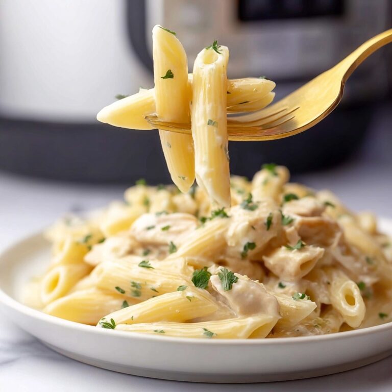 Slow Cooker Creamy Chicken and Penne Recipe