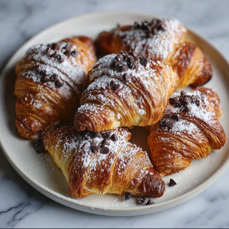 Chocolate Croissant Breakfast Bake Recipe