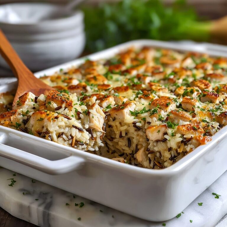 Creamy Chicken Wild Rice Casserole Recipe