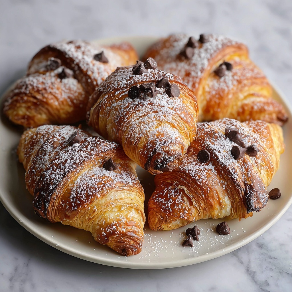 Chocolate Croissant Breakfast Bake Recipe - Recipe Image