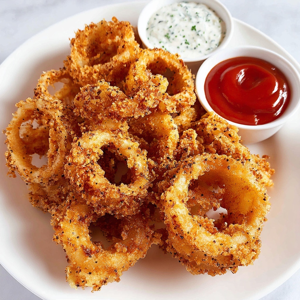 Crispy Fried Calamari with Lemon and Dipping Sauces Recipe - Recipe Image