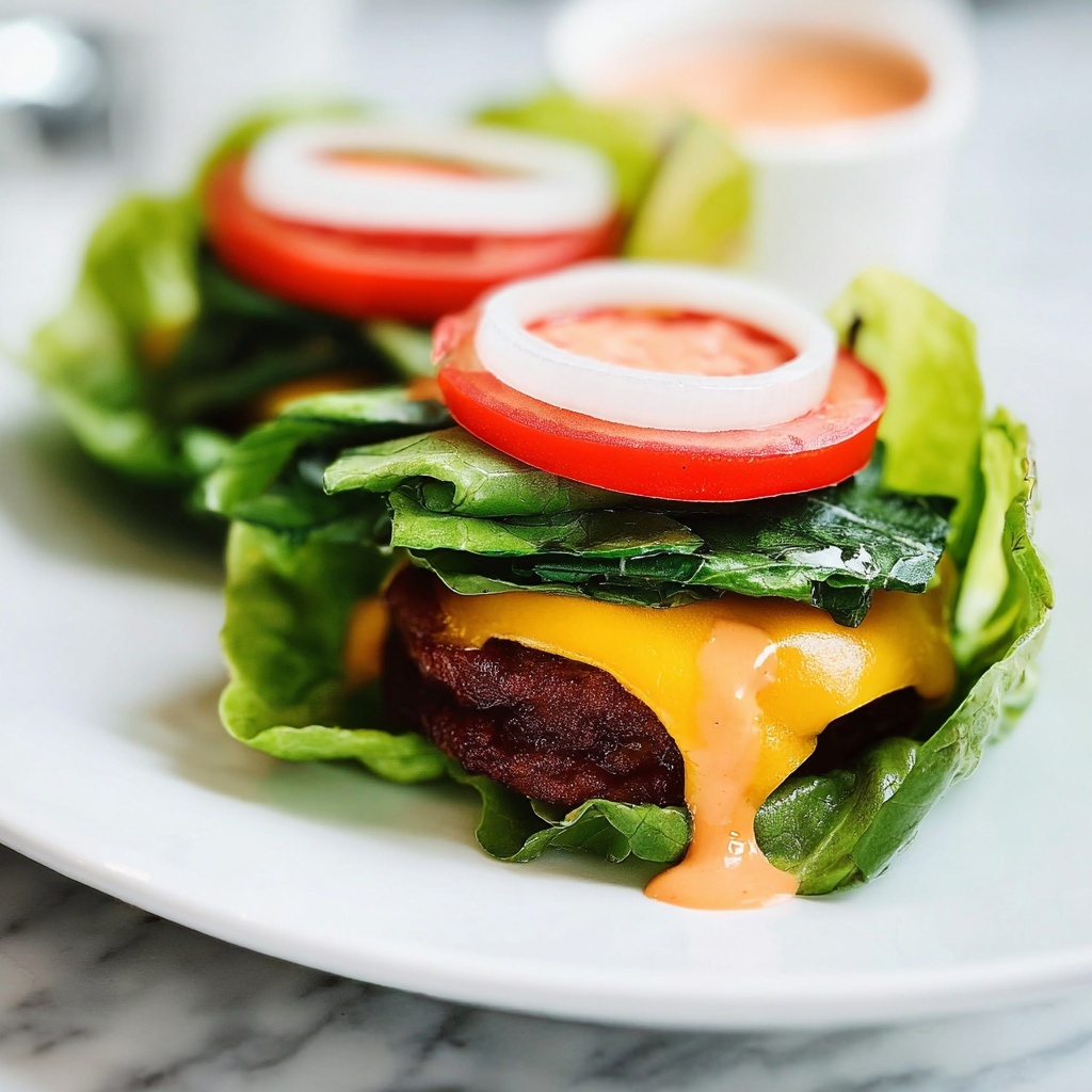 Cheeseburger Lettuce Wraps Recipe - Recipe Image