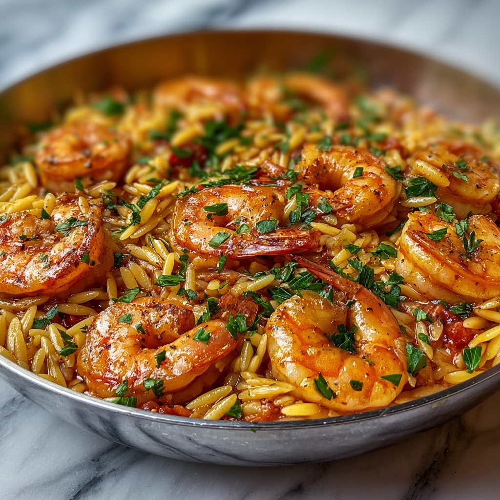 One-Pot Marry Me Shrimp and Orzo Recipe - Recipe Image