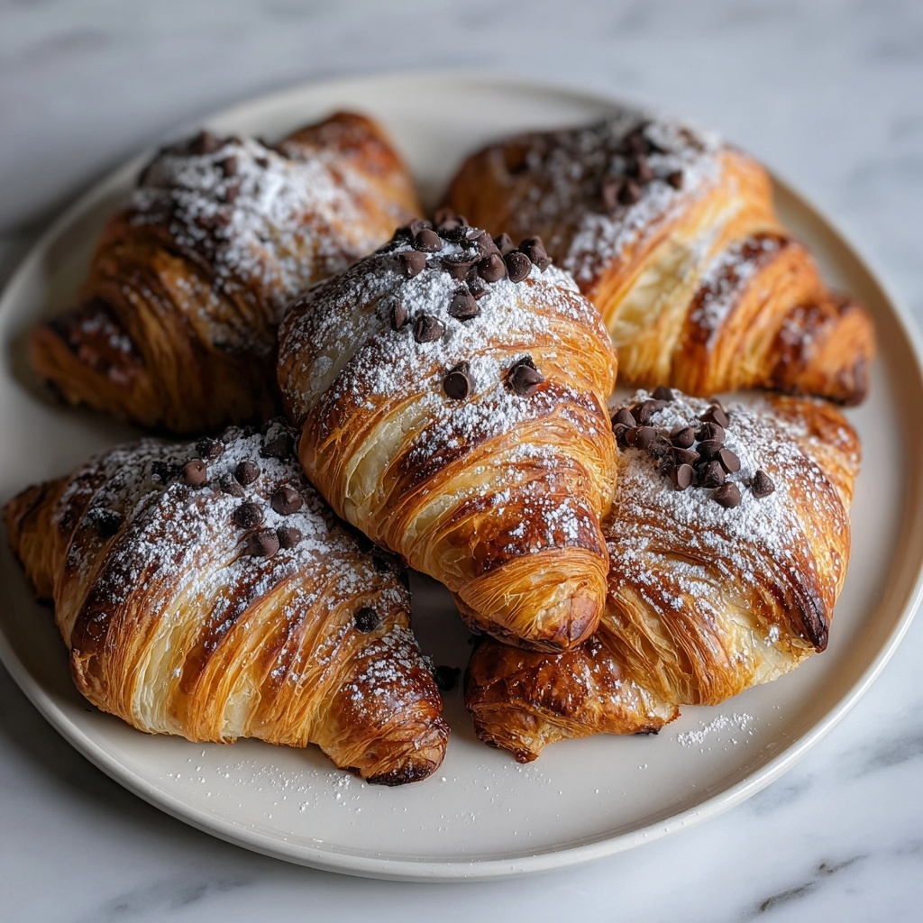 Chocolate Croissant Breakfast Bake Recipe - Recipe Image