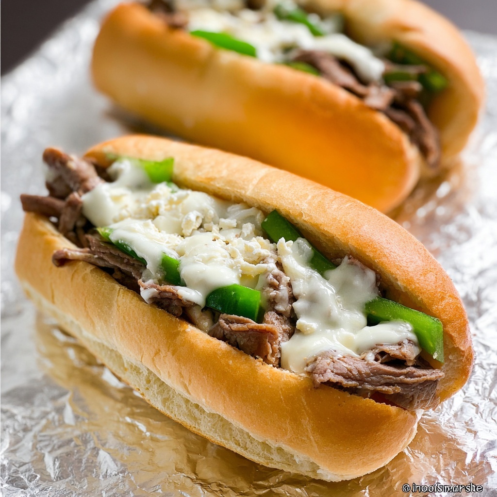 Cheesesteak Sandwiches Recipe - Recipe Image