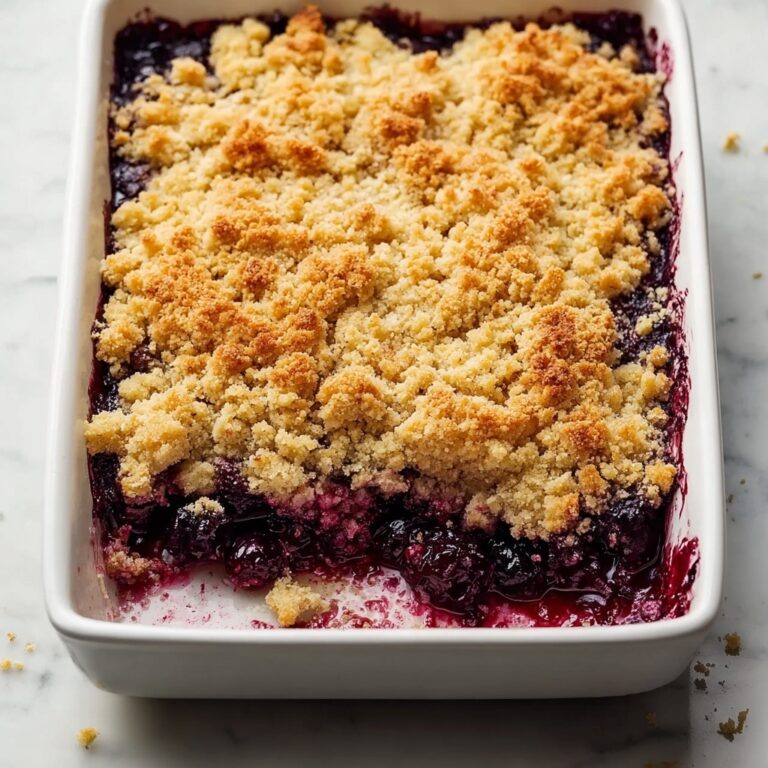 Blueberry Crisp Recipe