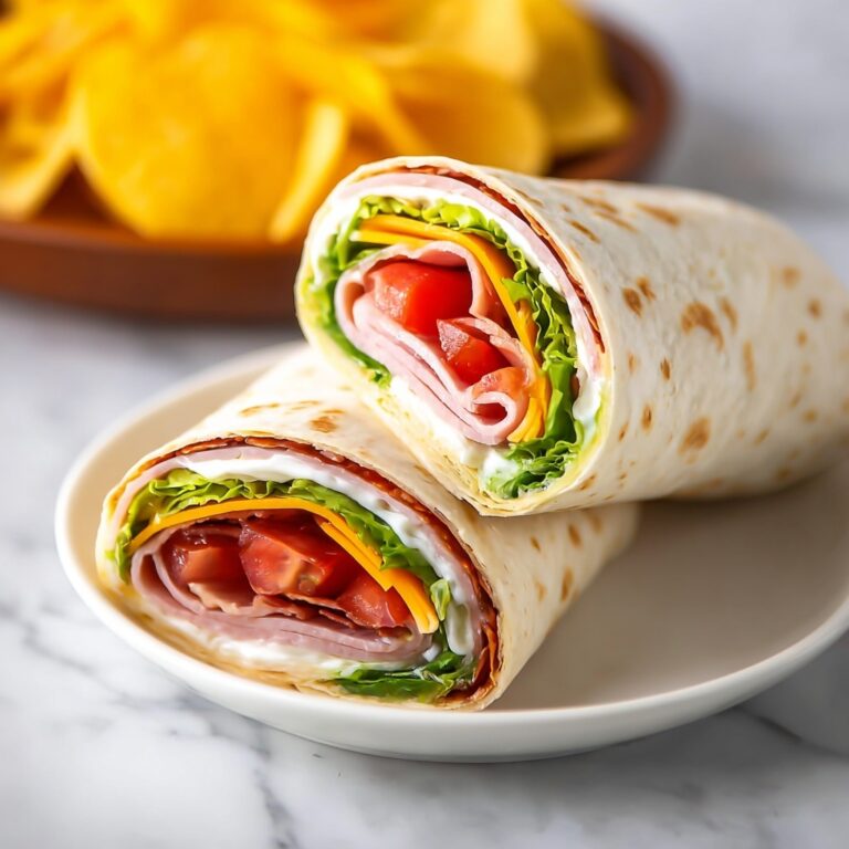 Turkey Ranch Club Wraps Recipe