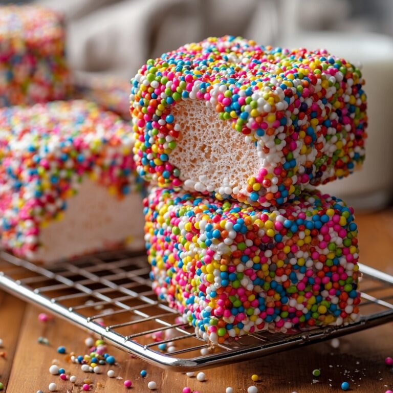 Fairy Bread Lamingtons Recipe