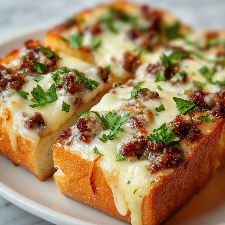 Garlic Philly Cheesesteak Bread Recipe