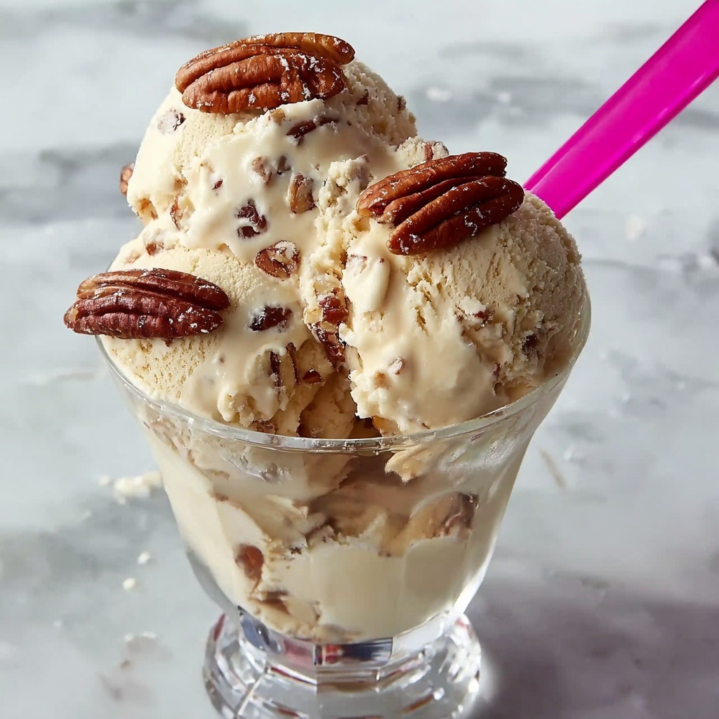 Rhubarb Pecan Ice Cream Recipe - Recipe Image