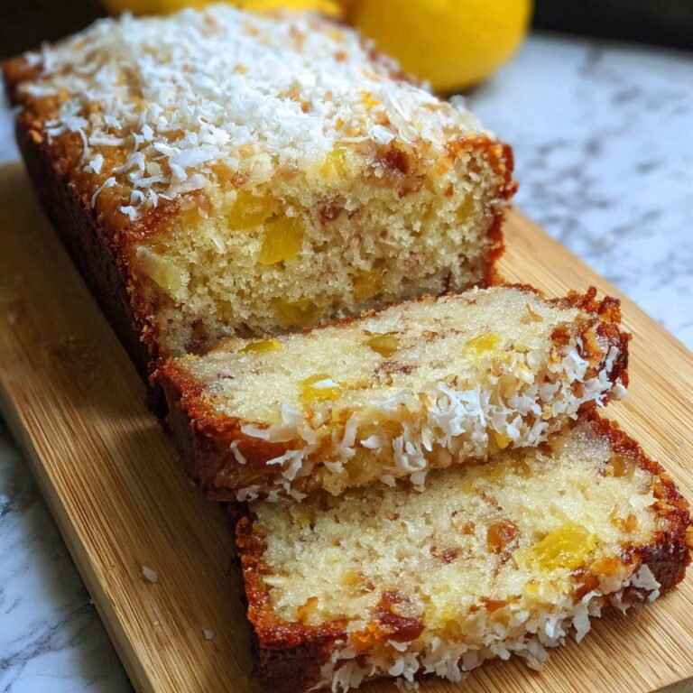 Coconut Pineapple Banana Bread Recipe