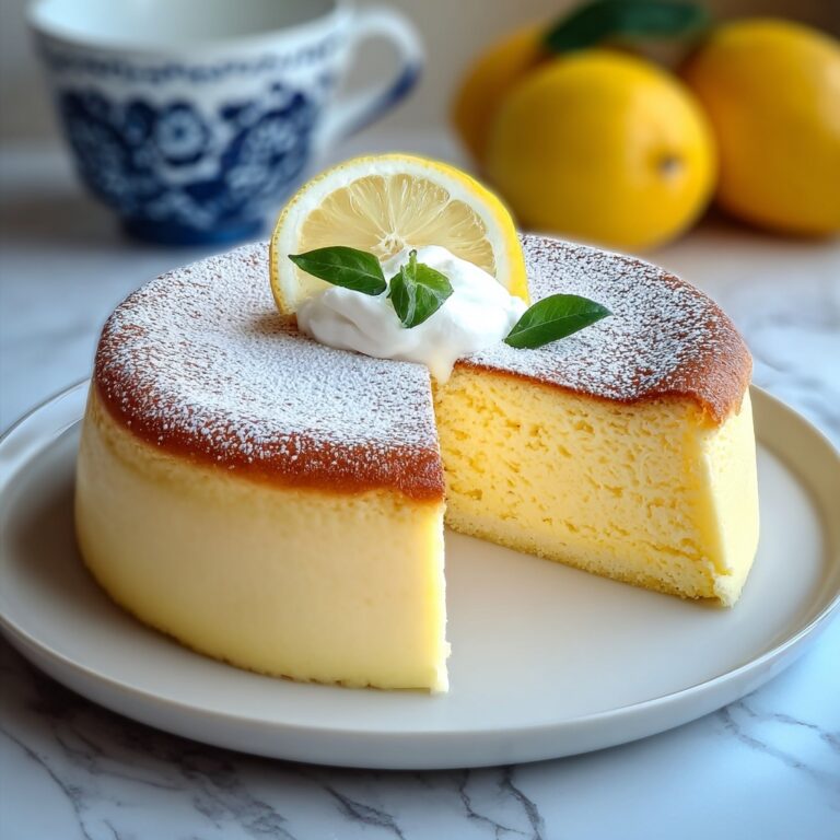 Lemon Custard Cake Recipe