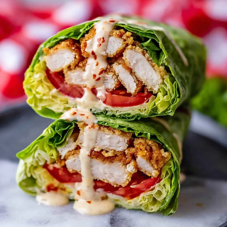 Chicken Caesar Salad Lettuce Wraps Recipe