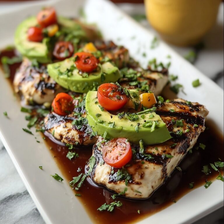 Grilled California Avocado Chicken Recipe