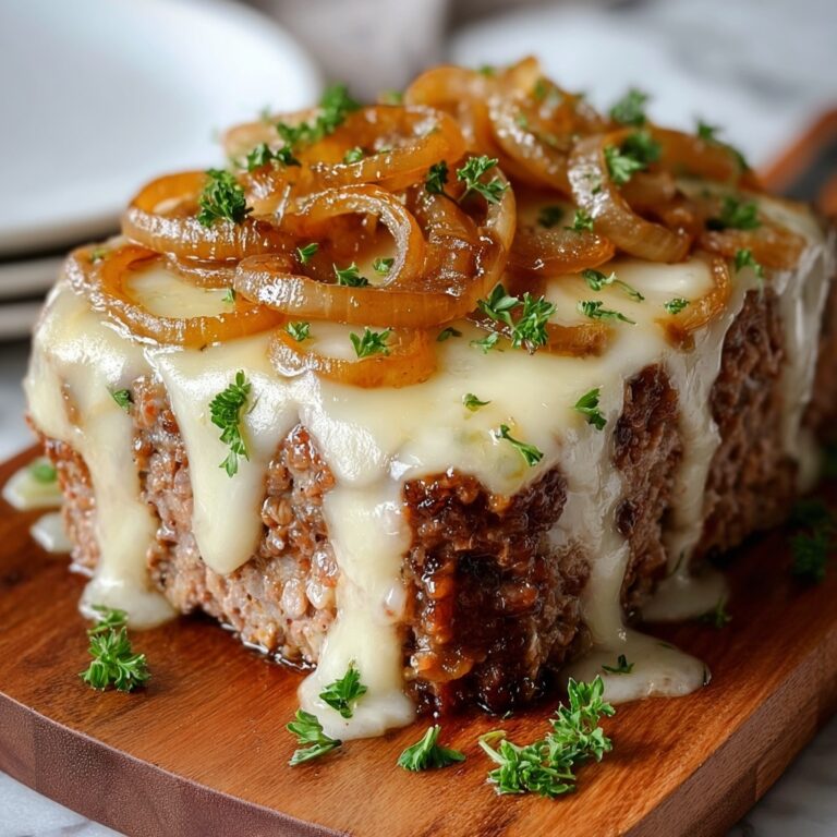 French Onion Meatloaf Recipe