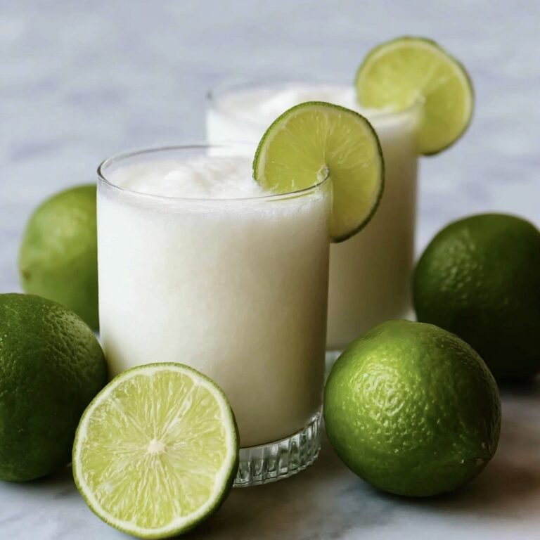 Colombian Lime and Coconut Drink Recipe