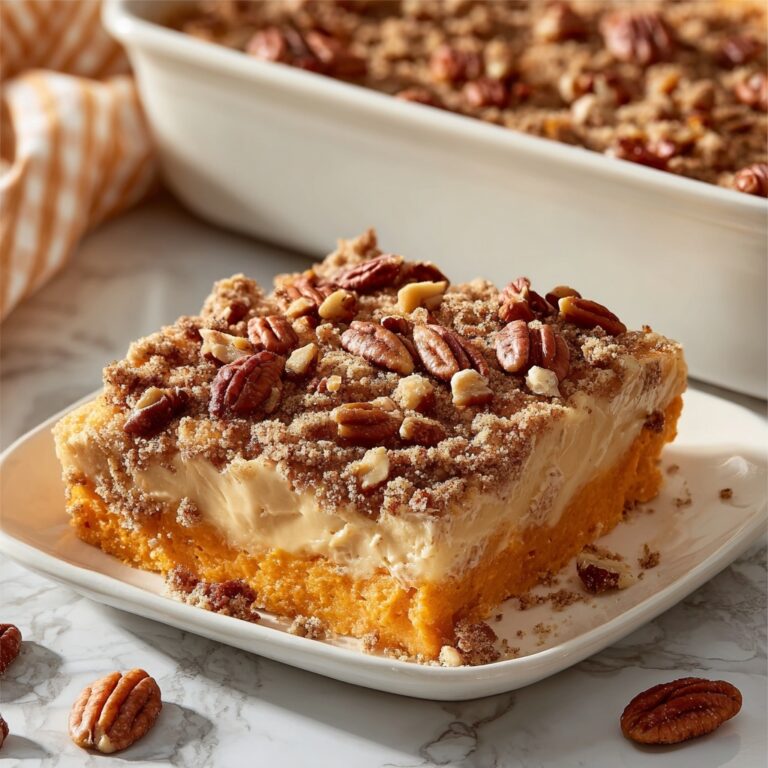 Sweet Potato Casserole with Pecan Topping Recipe