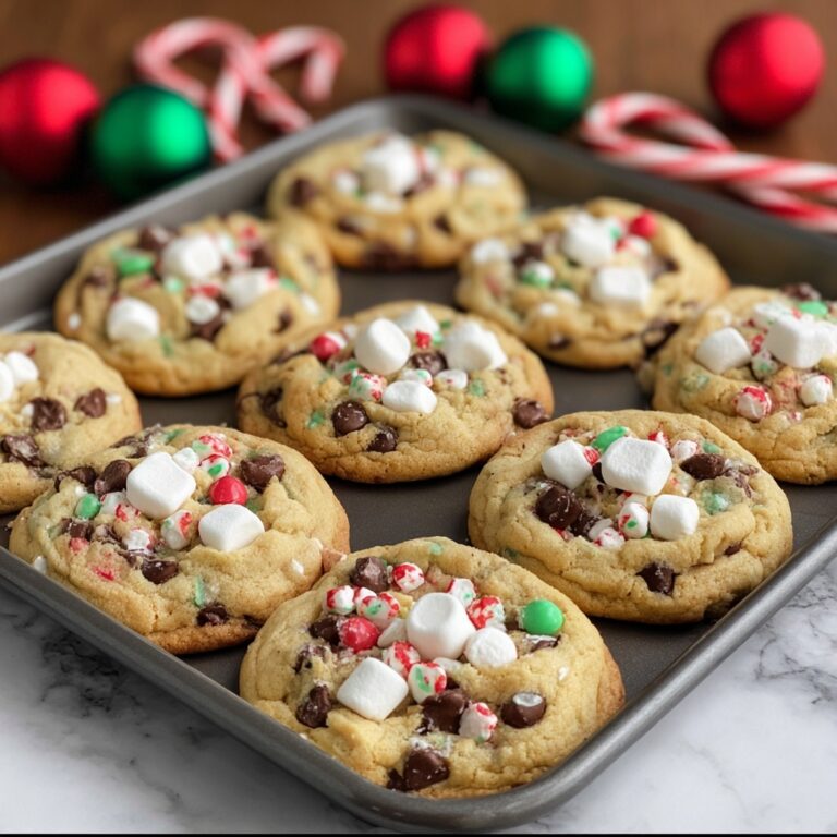 Cake Mix Chocolate Chip Santa Cookies Recipe